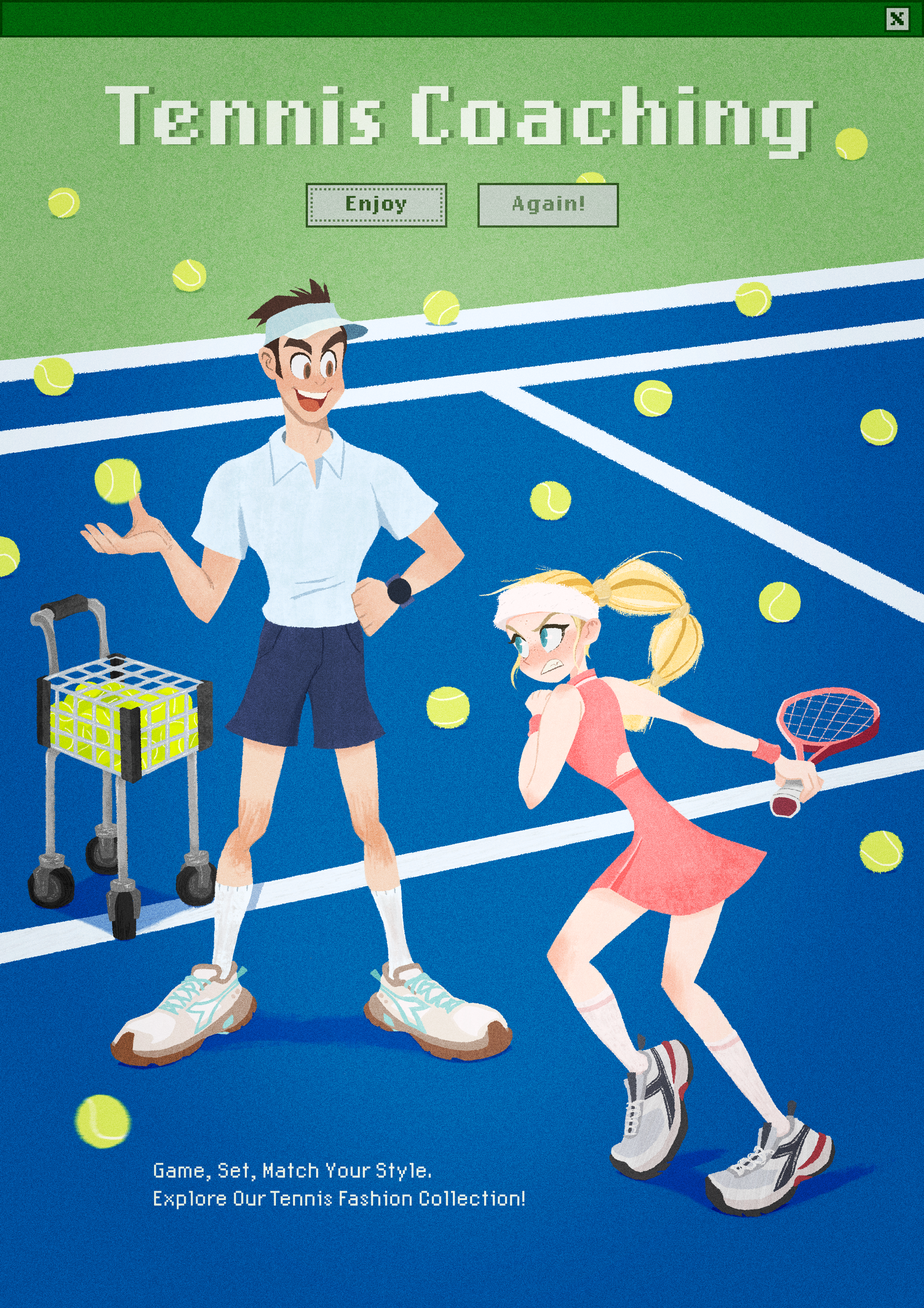 Tennis Coaching - Enjoy Again!🎾