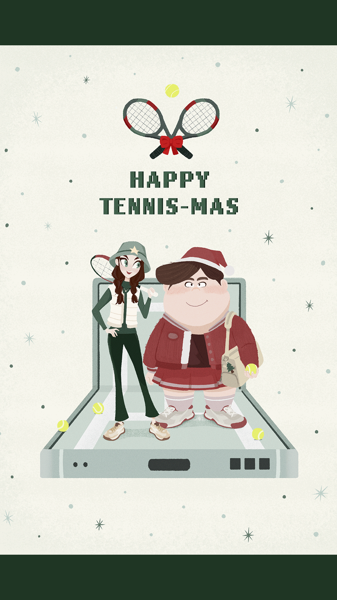 HAPPY TENNIS-MAS